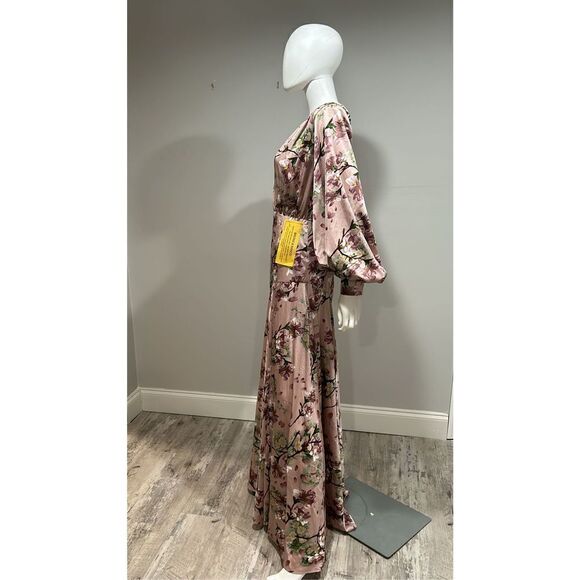 Bronx and Banco Carmen Floral Balloon Sleeve Dress Size 4. *no belt - Picture 14 of 15